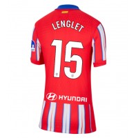 Zenski Nogometni Dres Atletico Madrid Clement Lenglet #15 Domaci 2024-25 Kratak Rukav